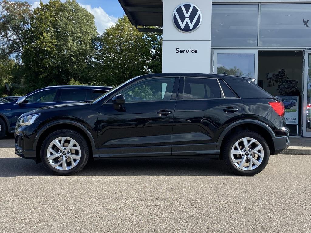 Audi Q2 2023 г. Чёрный, пробег 41502 км