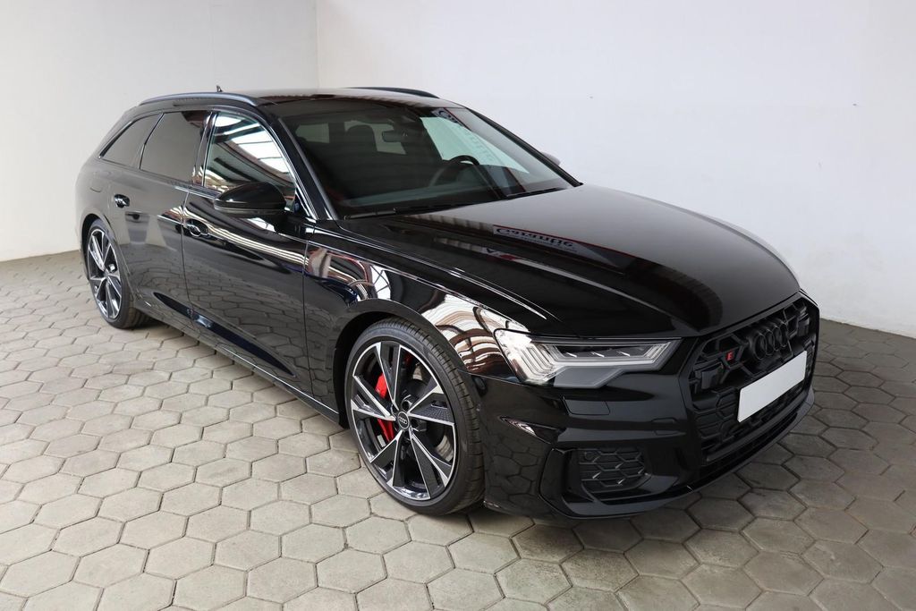 Audi S6 2025 г. Чёрный, пробег 9990 км