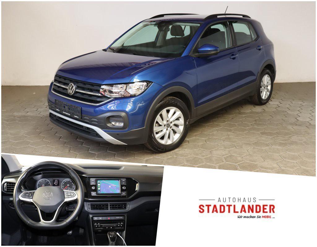 Volkswagen T-Cross 2022 г. Синий, пробег 38980 км