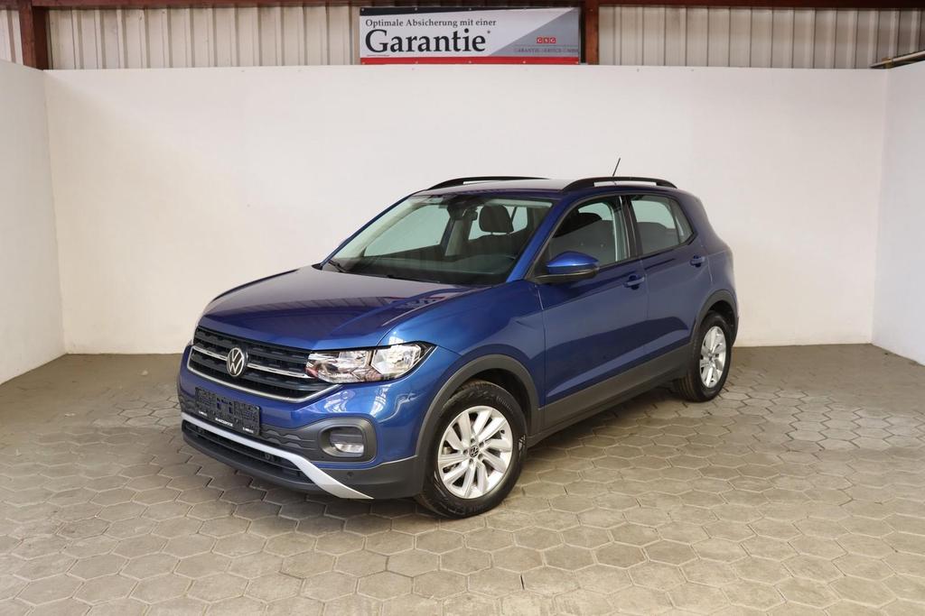 Volkswagen T-Cross 2022 г. Синий, пробег 38980 км