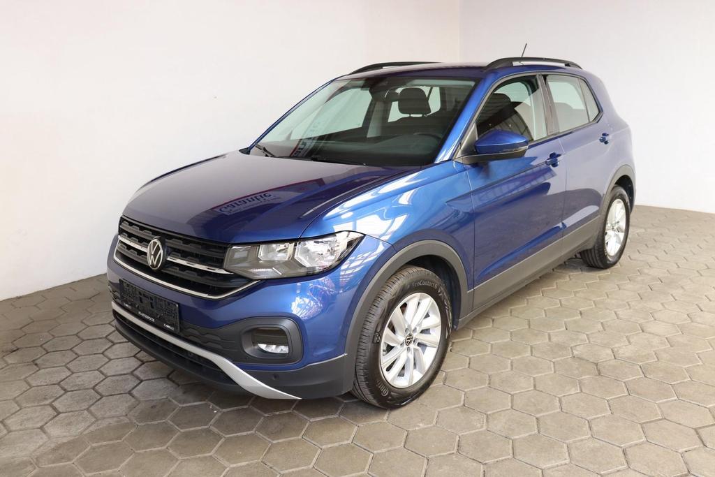 Volkswagen T-Cross 2022 г. Синий, пробег 38980 км