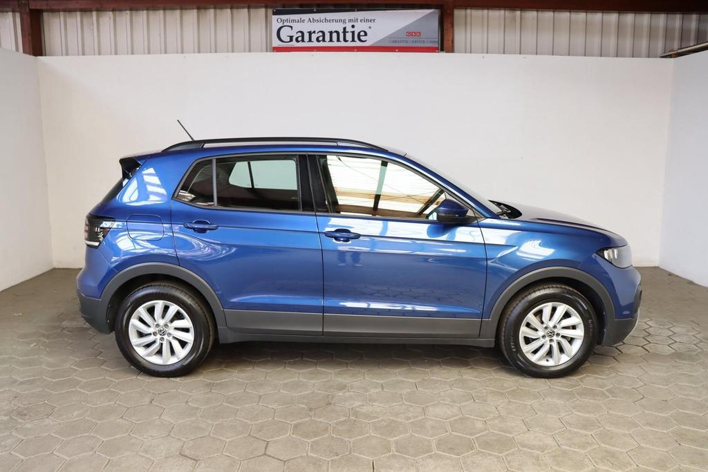 Volkswagen T-Cross 2022 г. Синий, пробег 38980 км