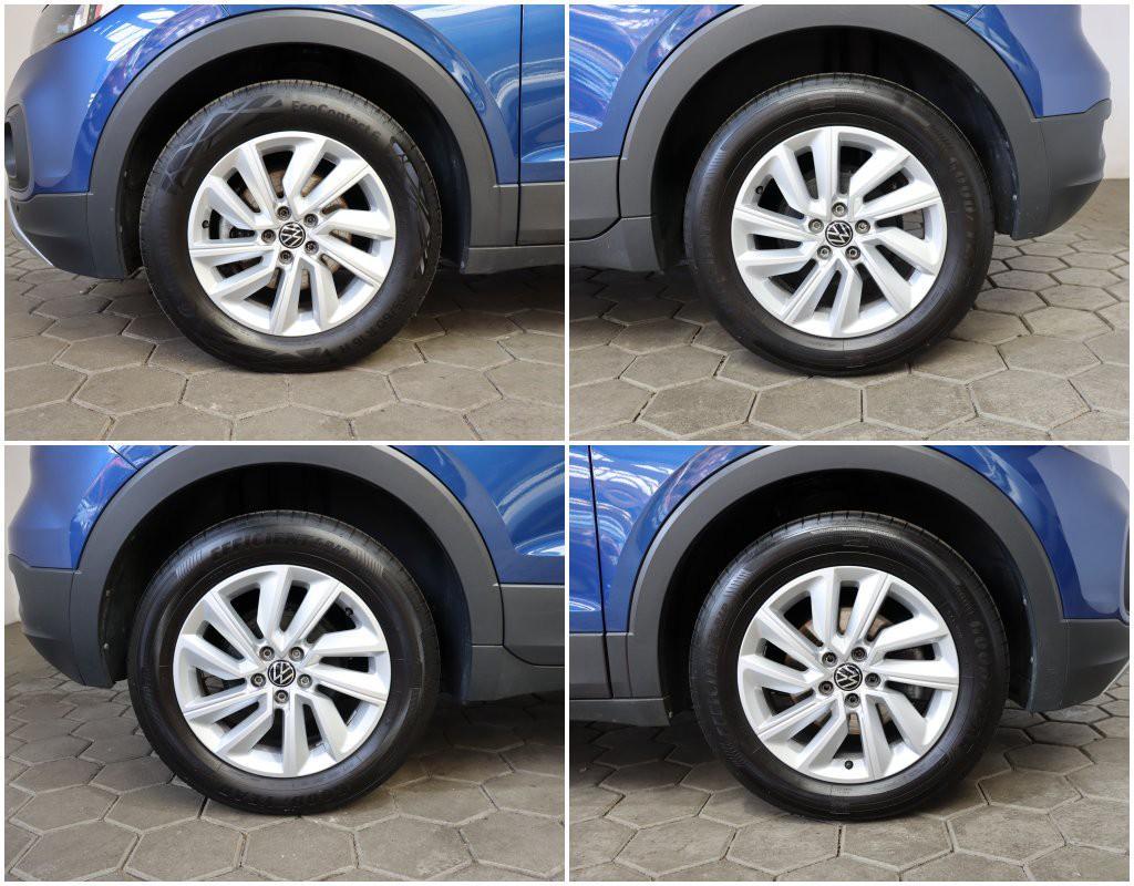 Volkswagen T-Cross 2022 г. Синий, пробег 38980 км
