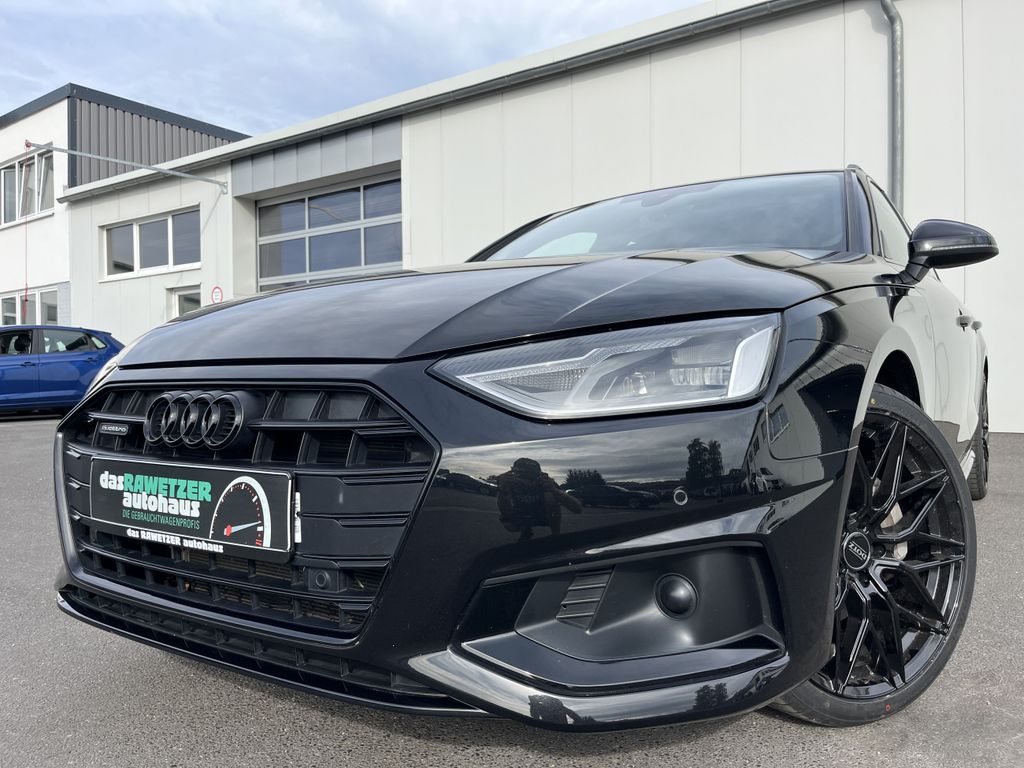 Audi A4 2022 г. Чёрный, пробег 59723 км