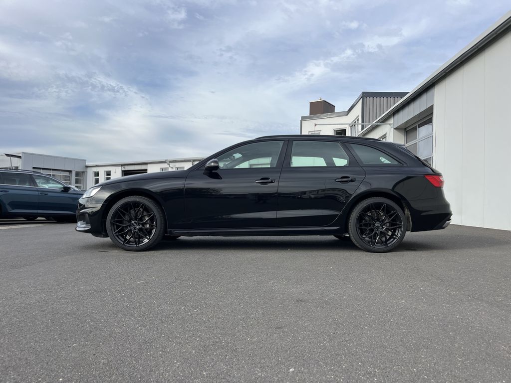 Audi A4 2022 г. Чёрный, пробег 59723 км