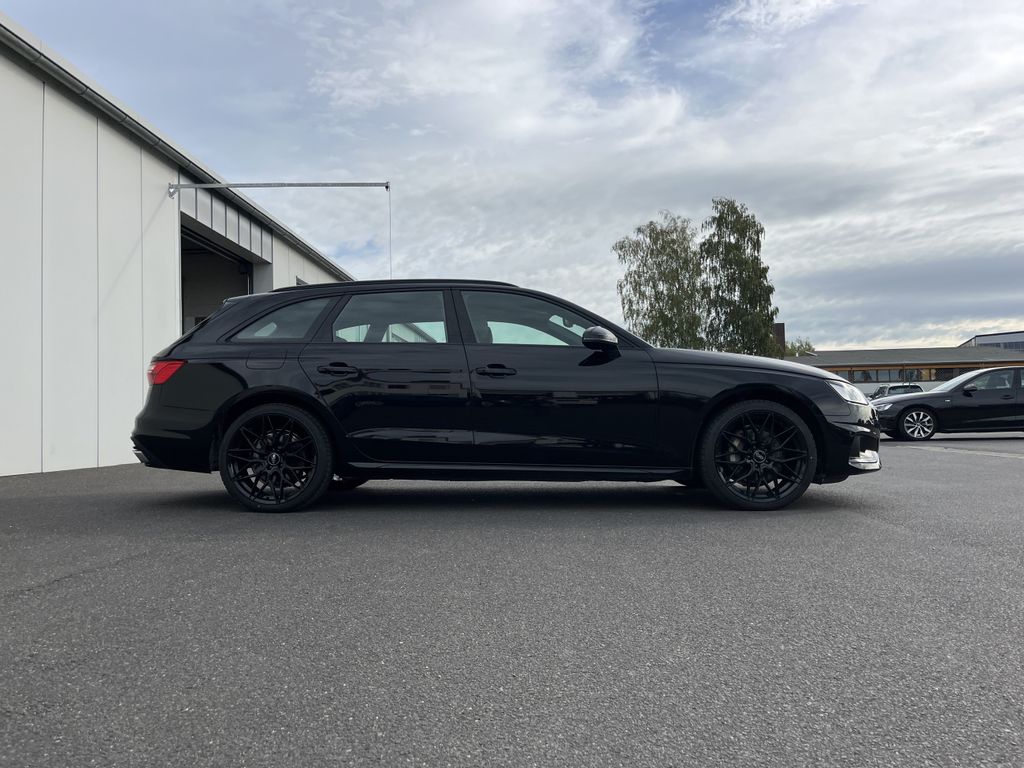 Audi A4 2022 г. Чёрный, пробег 59723 км