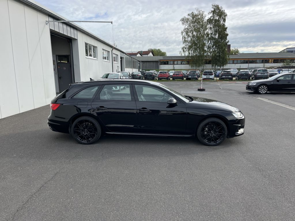Audi A4 2022 г. Чёрный, пробег 59723 км