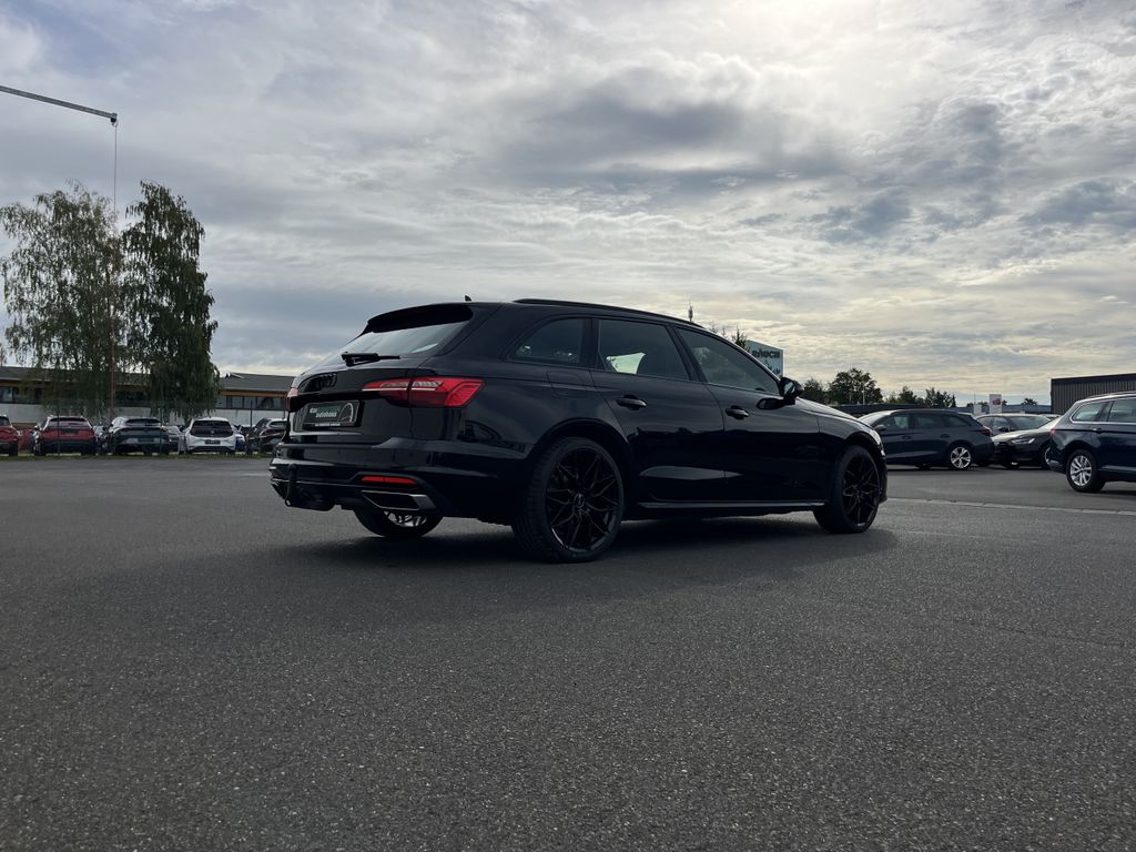 Audi A4 2022 г. Чёрный, пробег 59723 км