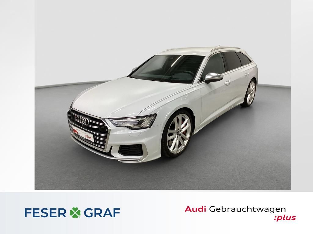 Audi S6 2023 г. Белый, пробег 50545 км