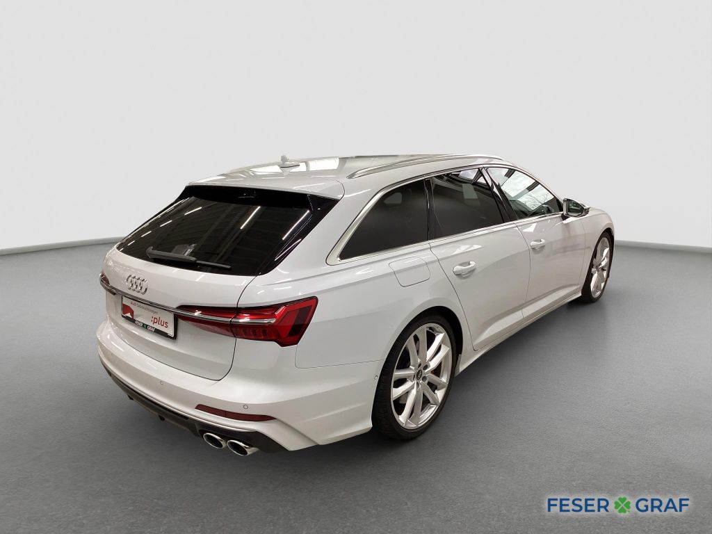 Audi S6 2023 г. Белый, пробег 50545 км
