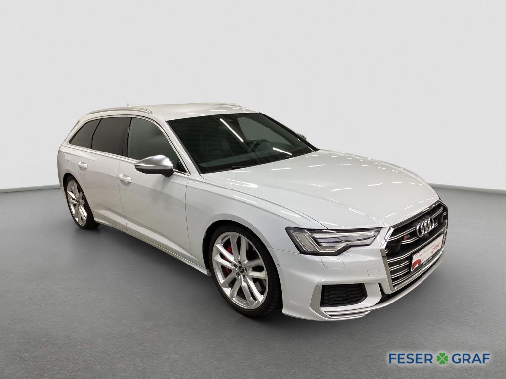 Audi S6 2023 г. Белый, пробег 50545 км
