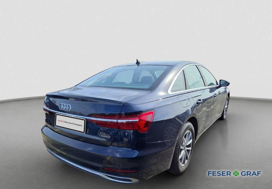Audi A6 2025 г. Синий, пробег 22578 км
