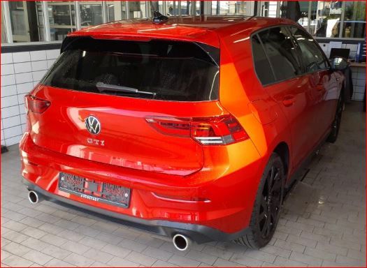 Volkswagen Golf 2022 г. Красный, пробег 38290 км