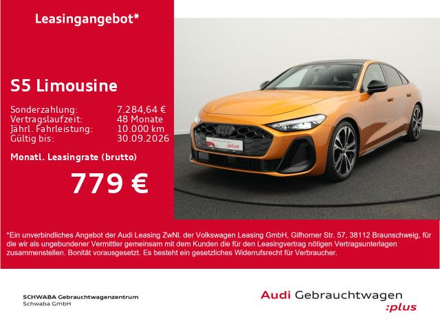 Audi S5 2025 г. Оранжевый, пробег 13400 км