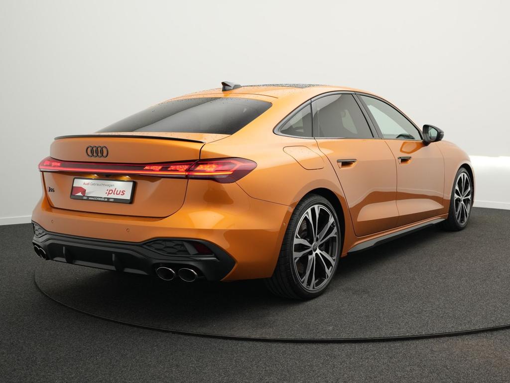 Audi S5 2025 г. Оранжевый, пробег 13400 км