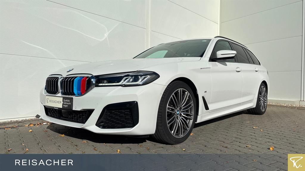 BMW 530 2022 г. Белый, пробег 32920 км