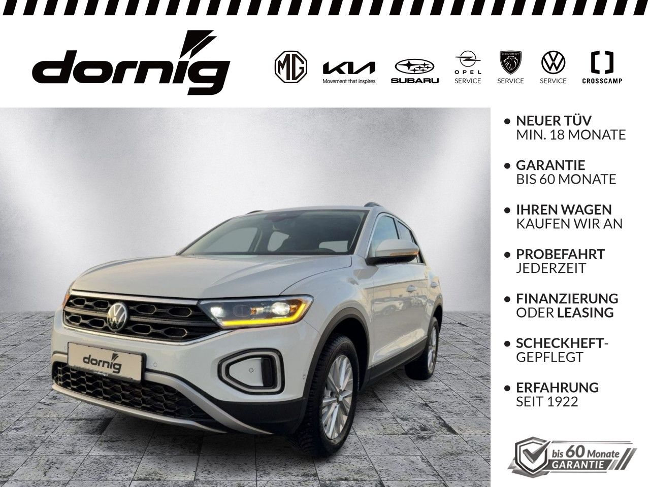 Volkswagen T-Roc 2024 г. Белый, пробег 26900 км