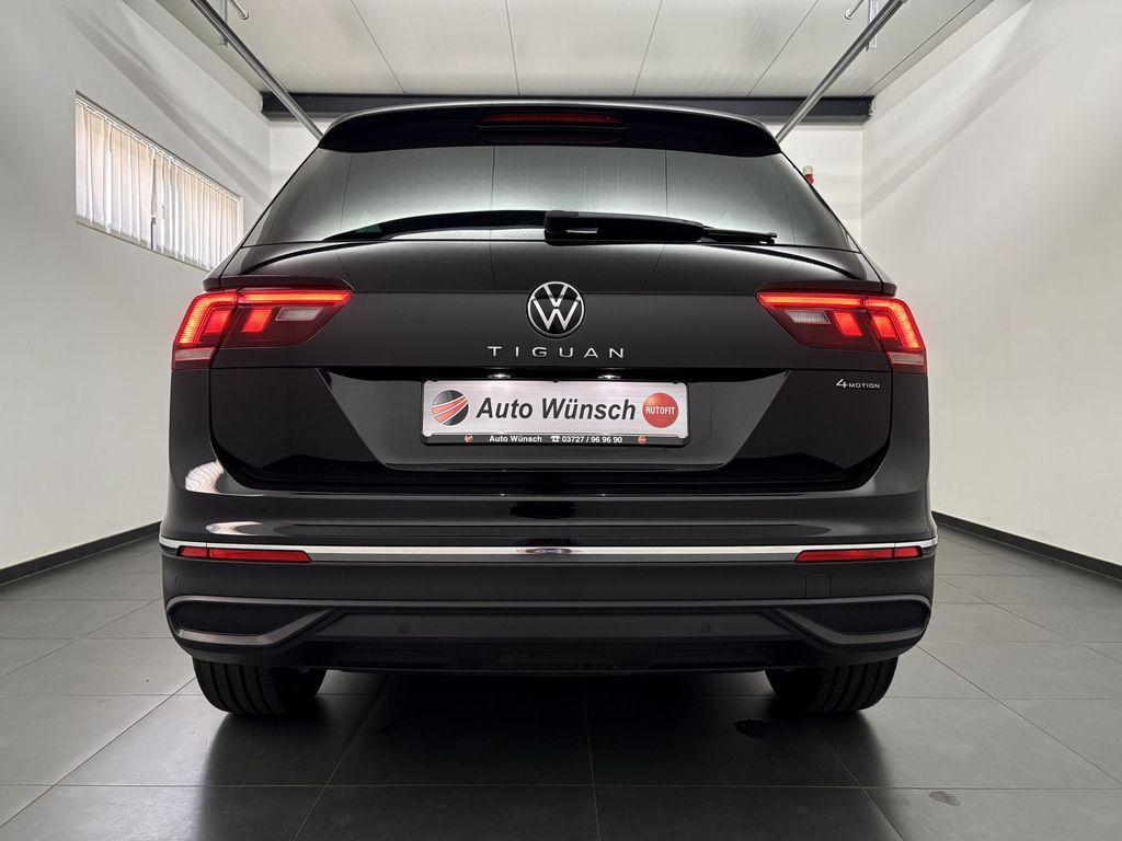Volkswagen Tiguan 2022 г. Чёрный, пробег 58140 км