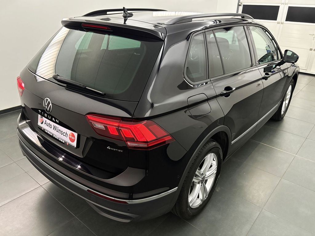 Volkswagen Tiguan 2022 г. Чёрный, пробег 58140 км