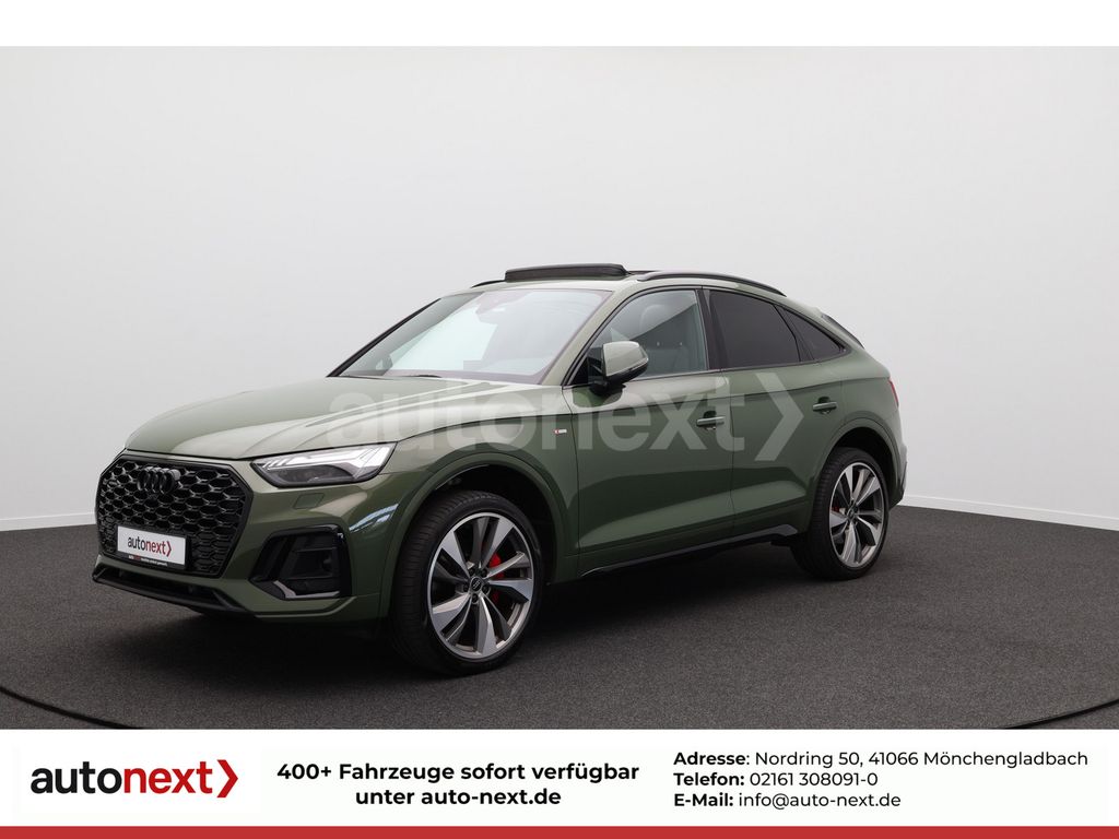Audi Q5 2022 г. Зелёный, пробег 51050 км