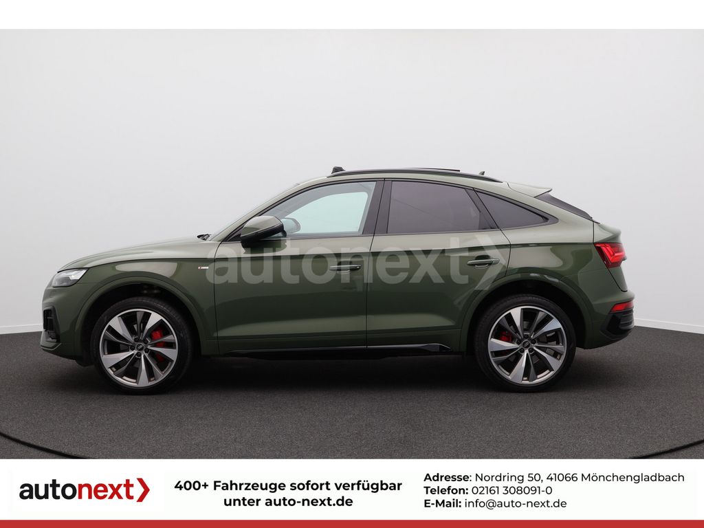 Audi Q5 2022 г. Зелёный, пробег 51050 км