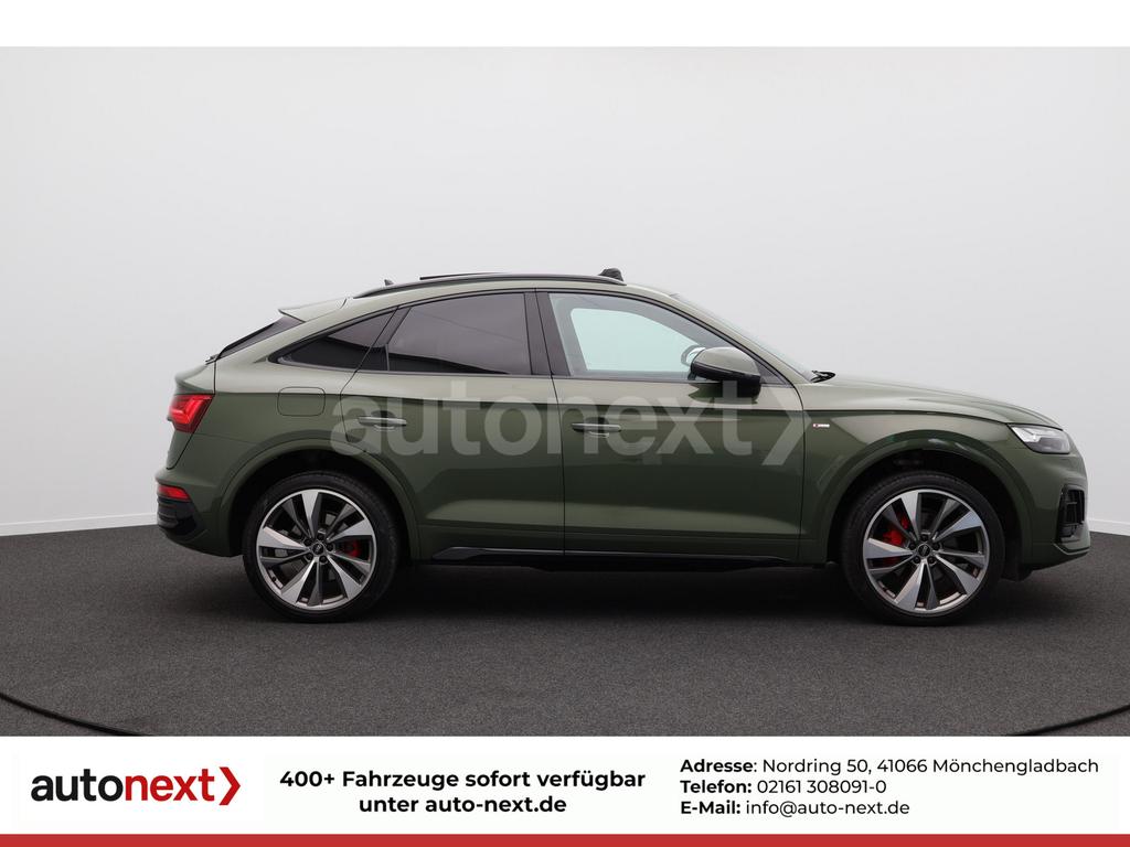 Audi Q5 2022 г. Зелёный, пробег 51050 км