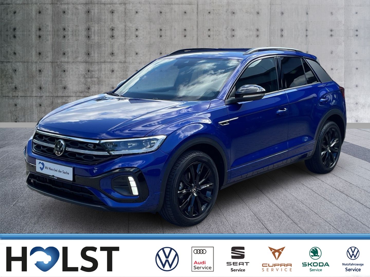 Volkswagen T-Roc 2022 г. Синий, пробег 31985 км