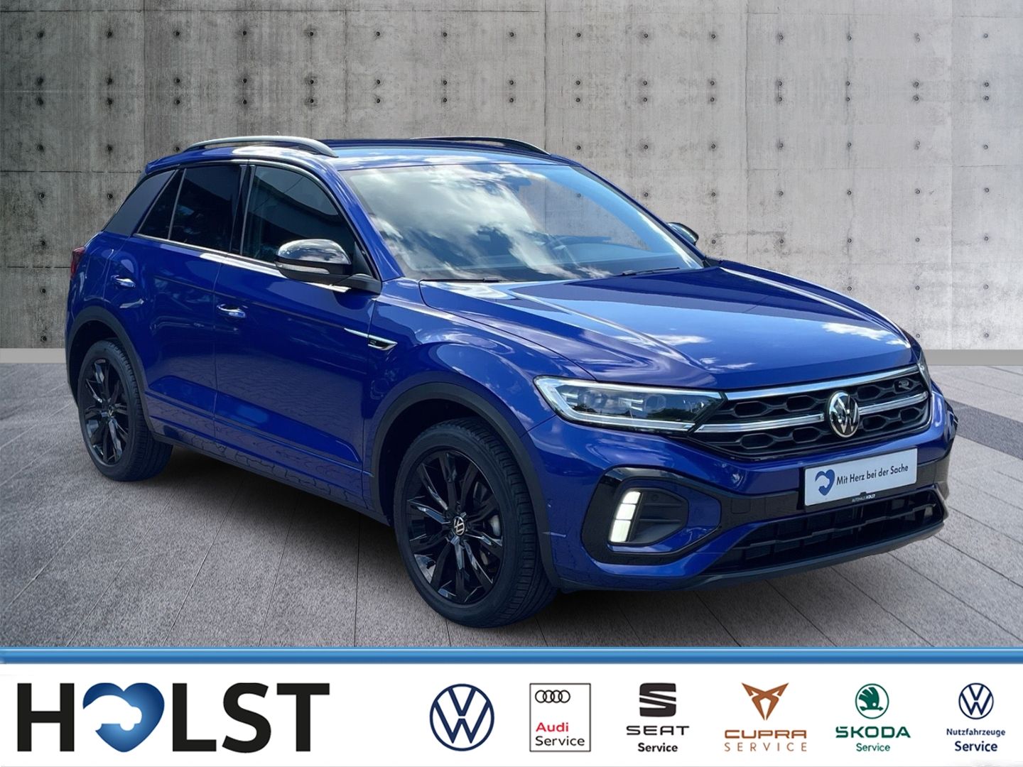 Volkswagen T-Roc 2022 г. Синий, пробег 31985 км
