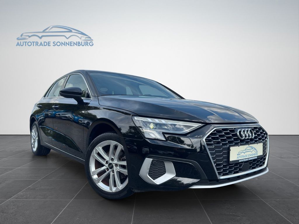 Audi A3 2023 г. Чёрный, пробег 34016 км
