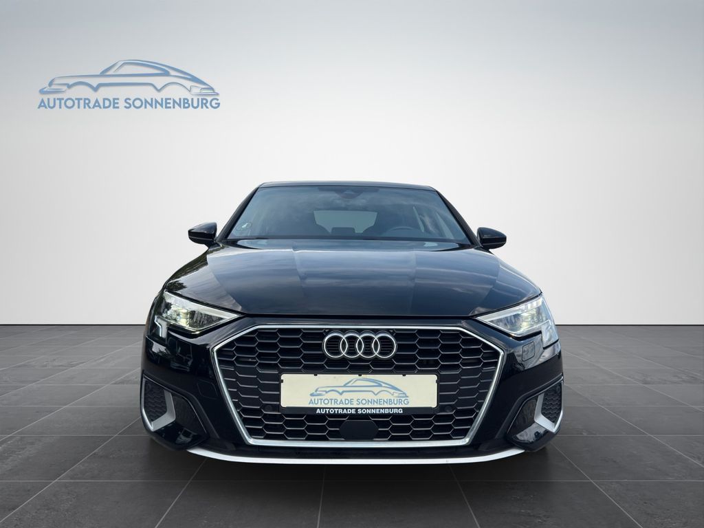 Audi A3 2023 г. Чёрный, пробег 34016 км