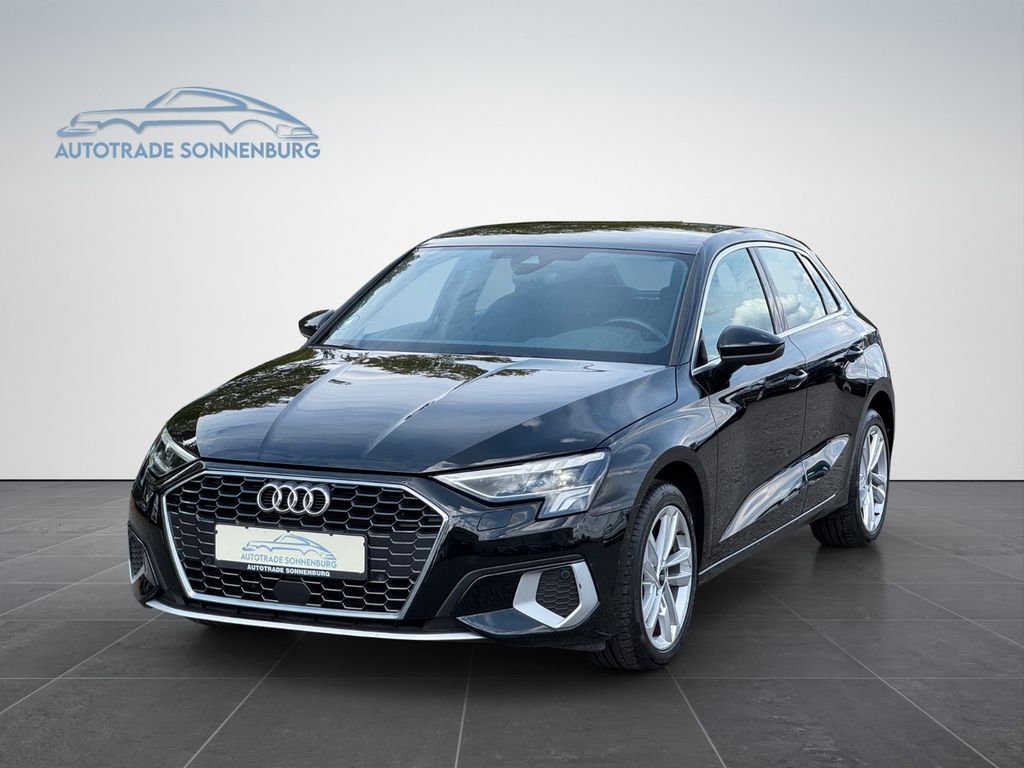 Audi A3 2023 г. Чёрный, пробег 34016 км