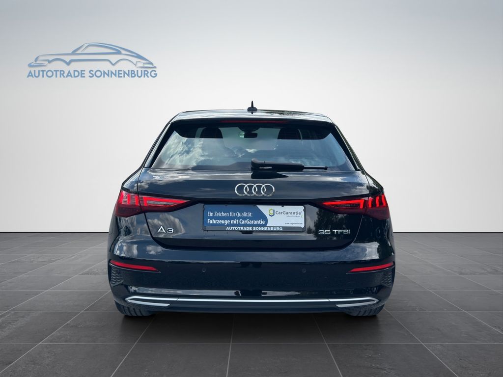 Audi A3 2023 г. Чёрный, пробег 34016 км