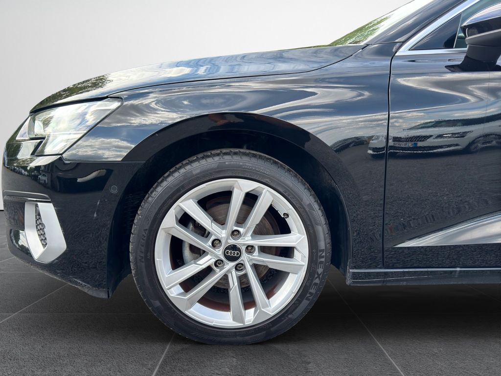 Audi A3 2023 г. Чёрный, пробег 34016 км