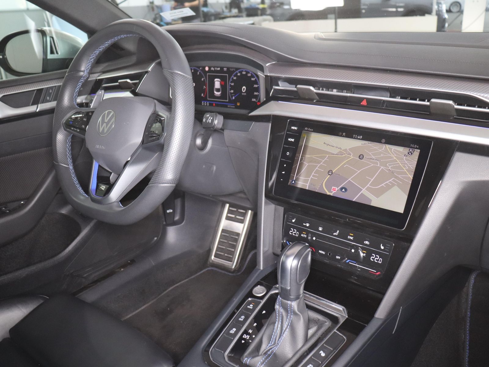 Volkswagen Arteon 2022 г. Синий, пробег 50474 км