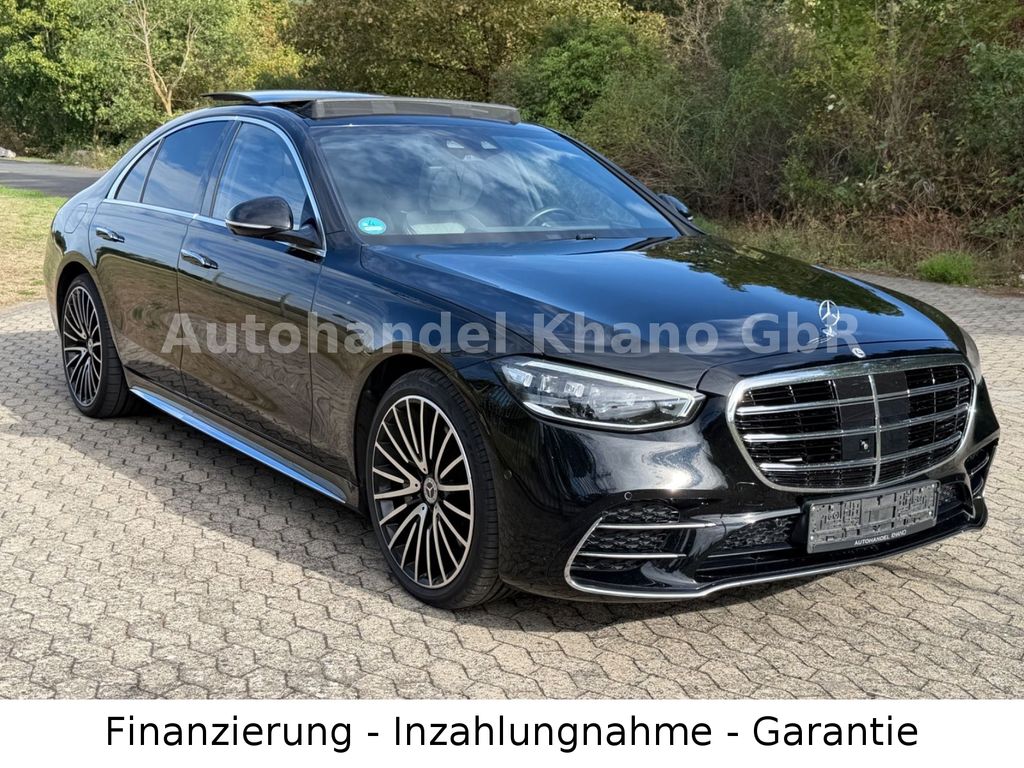 Mercedes-Benz S 400 2023 г. Чёрный, пробег 49890 км