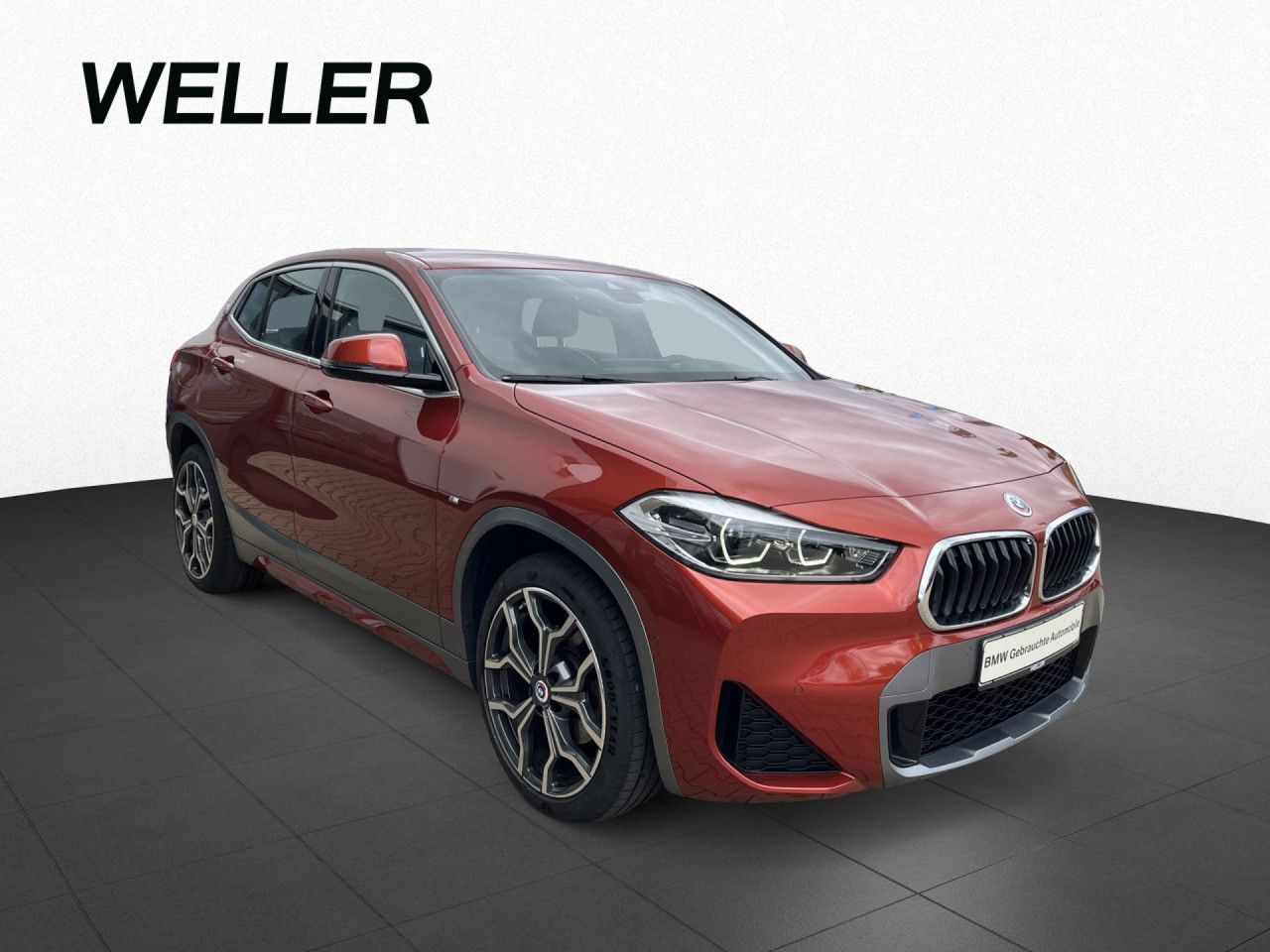 BMW X2 2022 г. Оранжевый, пробег 39861 км