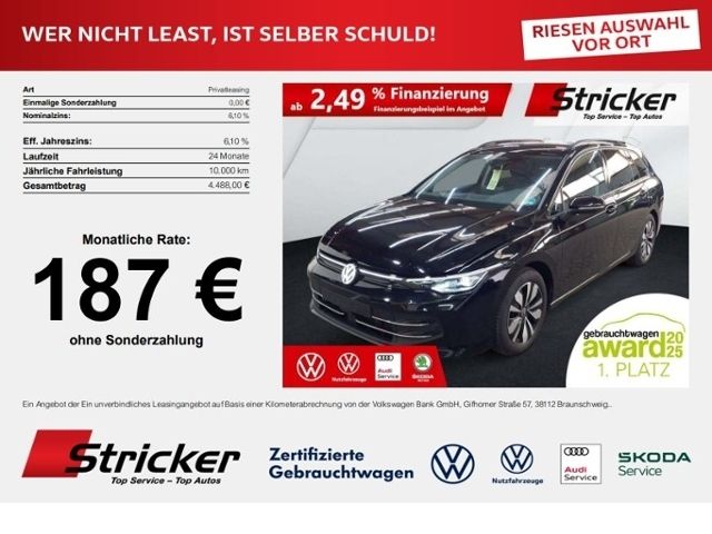 Volkswagen Golf 2025 г. Чёрный, пробег 21730 км