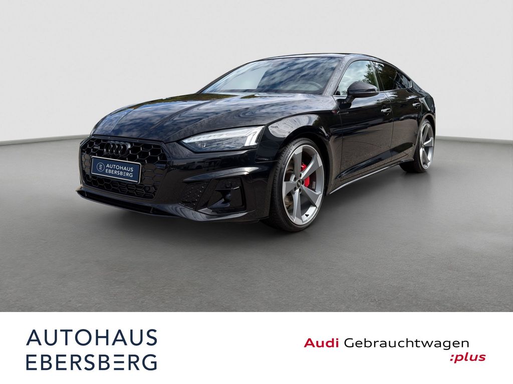 Audi A5 2023 г. Чёрный, пробег 30900 км
