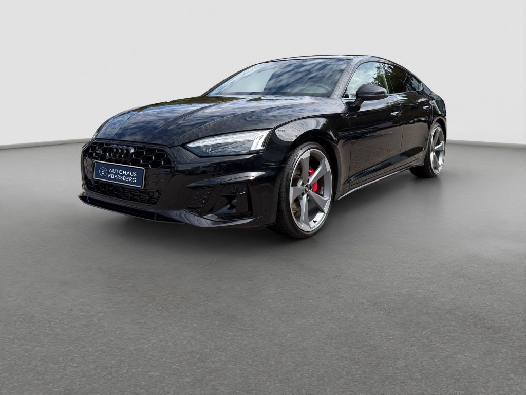 Audi A5 2023 г. Чёрный, пробег 30900 км