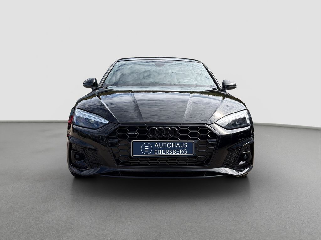 Audi A5 2023 г. Чёрный, пробег 30900 км