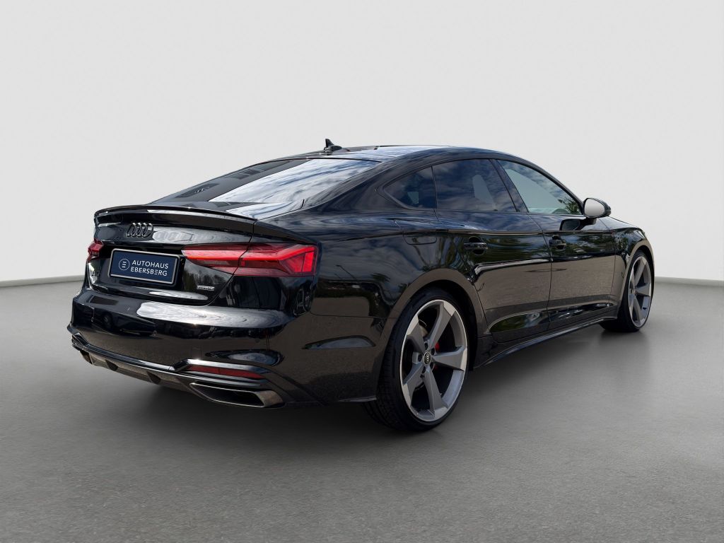 Audi A5 2023 г. Чёрный, пробег 30900 км