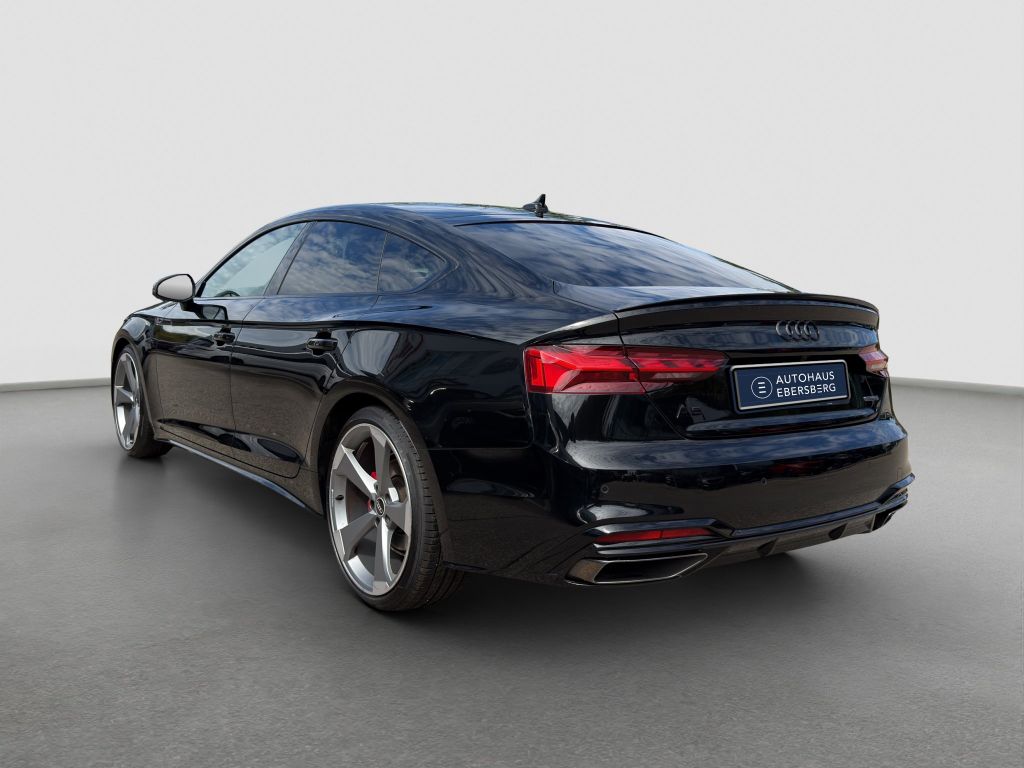 Audi A5 2023 г. Чёрный, пробег 30900 км