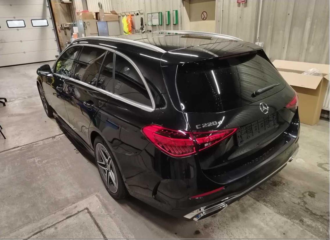 Mercedes-Benz C 220 2024 г. Чёрный, пробег 55000 км
