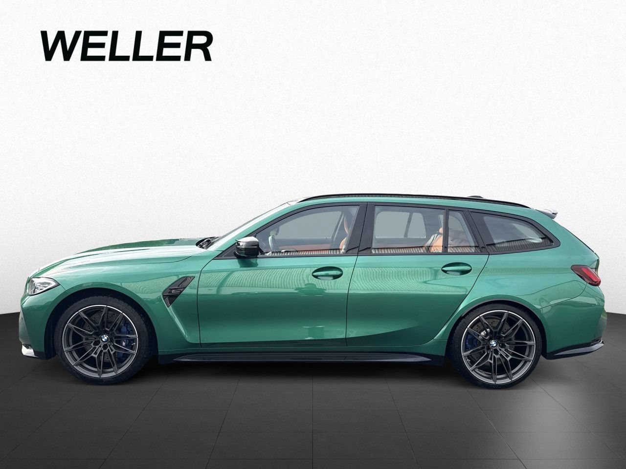 BMW M3 2023 г. Зелёный, пробег 30687 км