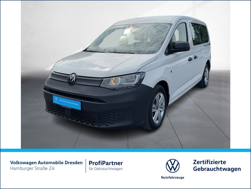Volkswagen CADDY MAXI 2023 г. Белый, пробег 51390 км