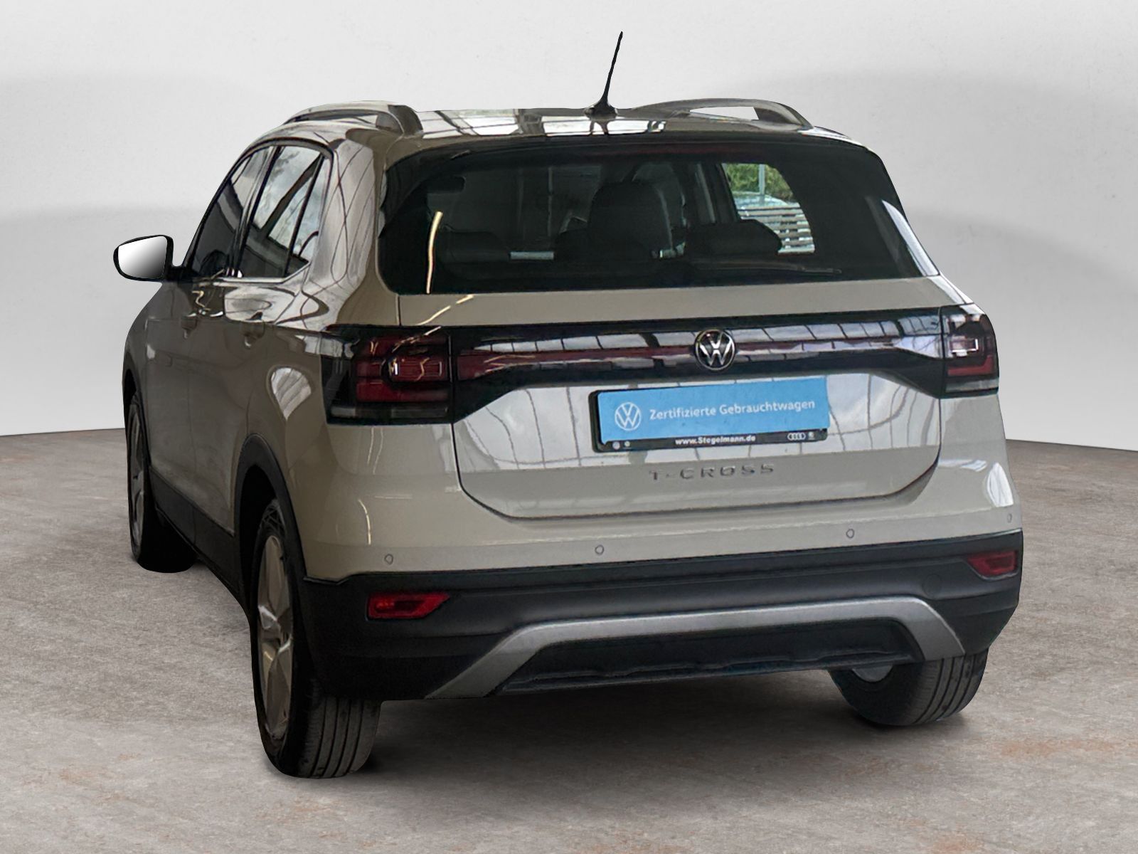 Volkswagen T-Cross 2022 г. Серый, пробег 37387 км