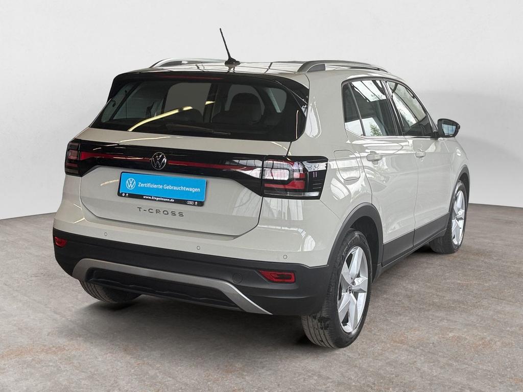 Volkswagen T-Cross 2022 г. Серый, пробег 37387 км