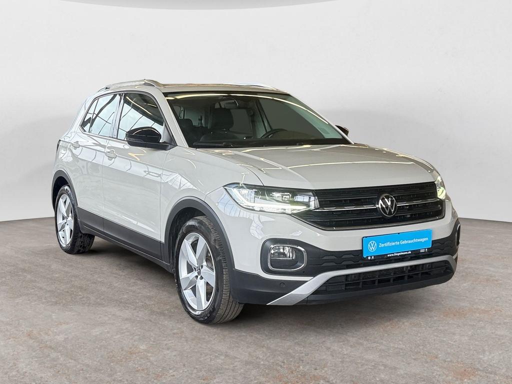 Volkswagen T-Cross 2022 г. Серый, пробег 37387 км