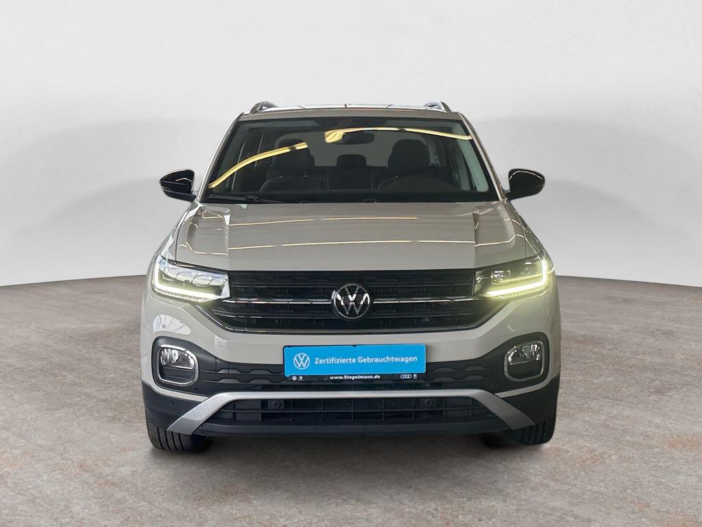 Volkswagen T-Cross 2022 г. Серый, пробег 37387 км