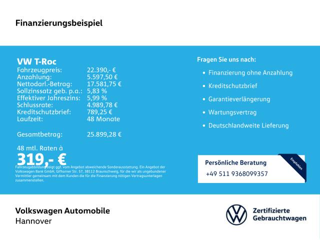 Volkswagen T-Roc 2022 г. Серый, пробег 35598 км
